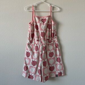 Rags strawberry romper